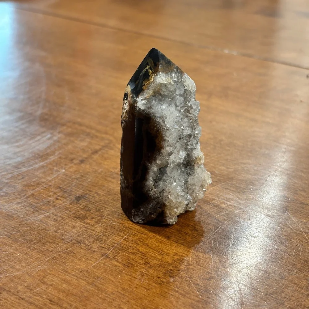 Unbranded polished crystal